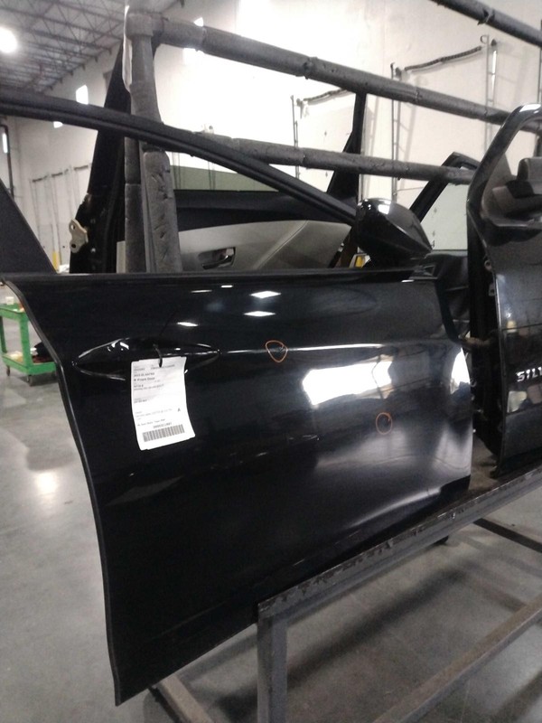 2015 Hyundai Elantra Right Front Door Black Used Small Dent 110k Miles