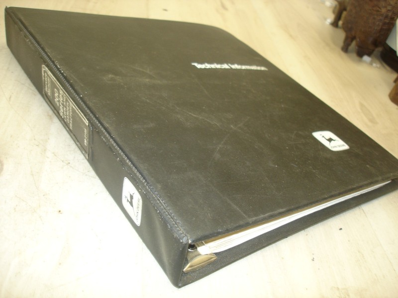 John Deere 200 series lawn and garden tractor binder service manual