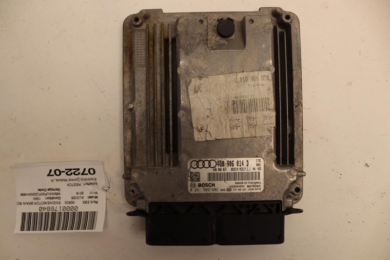 2016-2017 AUDI S6 4.0L ECM ENGINE COMPUTER CONTROL MODULE BRAIN OEM