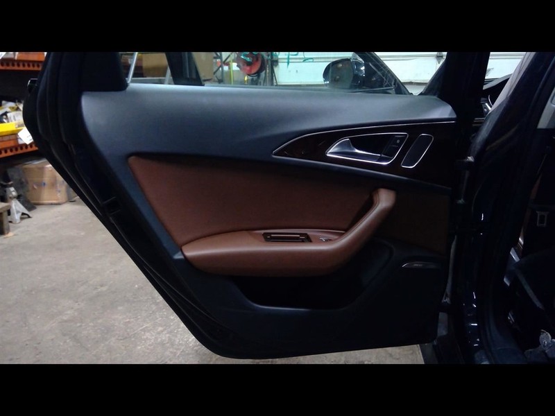 2018 A6 AUDI Driver Left Rear Door Trim Panel Rear 1509017