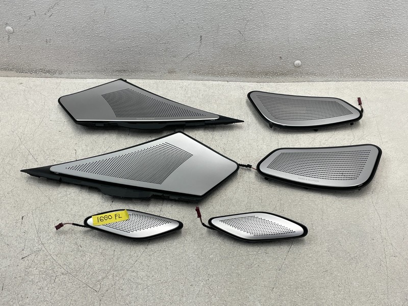 13 14 15 F12 BMW M6 Bang & Olufsen Speaker Cover Trim Panel Set OEM 1660