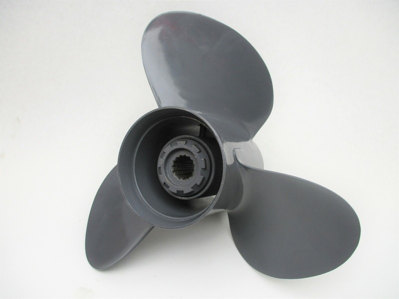 13.25 x 17 Pitch Aluminum Prop For Honda Nissan/Tohatsu Outboard 75-130 Hp
