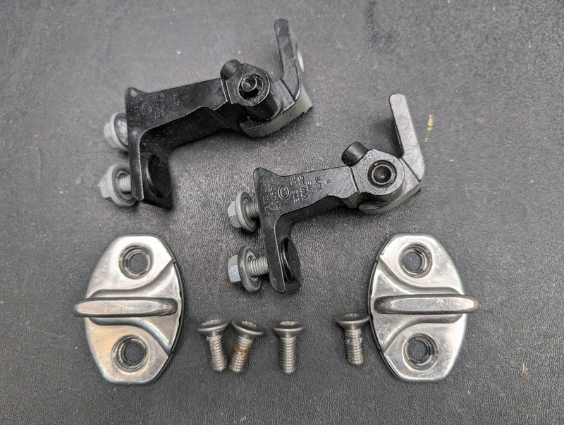 Rear Right Door Hinges & Striker Set 2019 Audi A7 4K8831402A 2020 2021 2022 2023