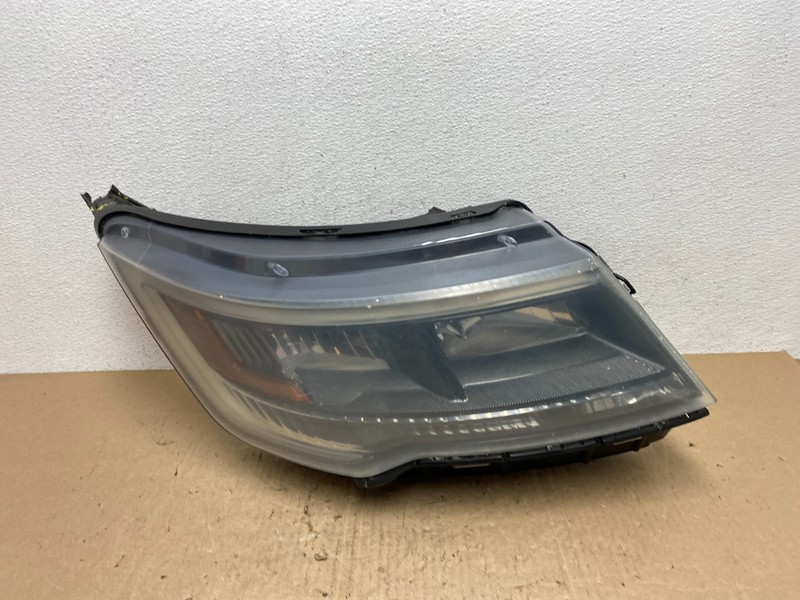 2016-2019 Ford Explorer Right Passenger Led Black Headlight W/Module AE6540 DW