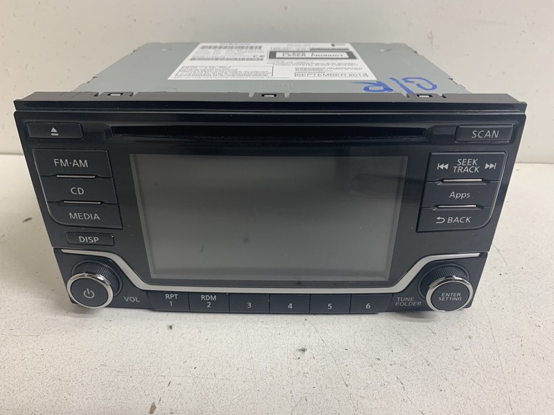 2015 Nissan Juke S NON-NAV Radio Stereo 28185 3YM1A CD Disc Player AMFM Oem