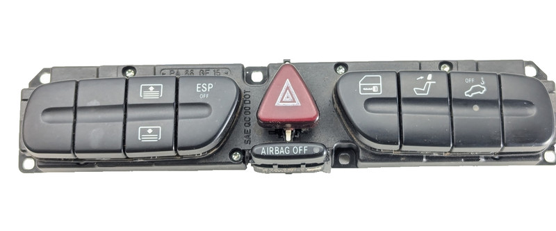 02-04 Mercedes W203 C240 C320 Wagon Hazard Light Control Switch 2038205510 OEM