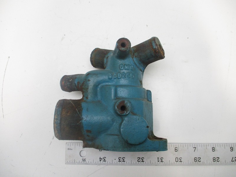 909255 OMC Stringer V8 Ford GM Chevy Thermostat Housing