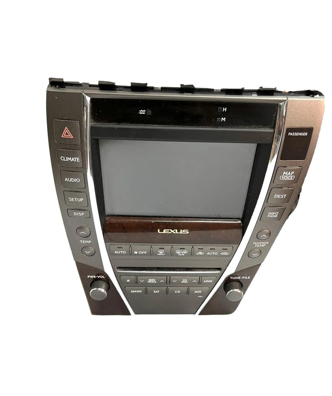 10-2013 LEXUS IS250 IS350 NAVIGATION SCREEN MONITOR STEREO CLIMATE HEADUNIT OEM