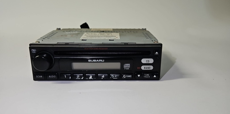 2002 2004 SUBARU LEAGACY Radio and CD Player Stereo Weatherband Legacy Outback