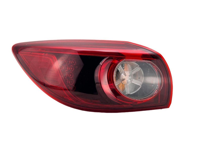 2014-2018 Mazda 3 Left Driver Side Taillight Led Quarter Mounted