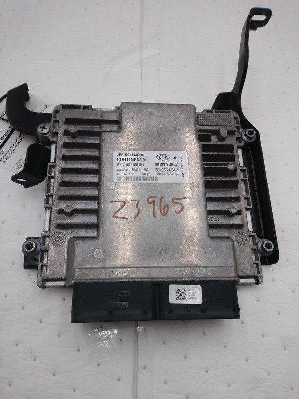 2018 KIA Optima Engine Control Module ECM 2.4L OEM 391082GGD0 Black Used