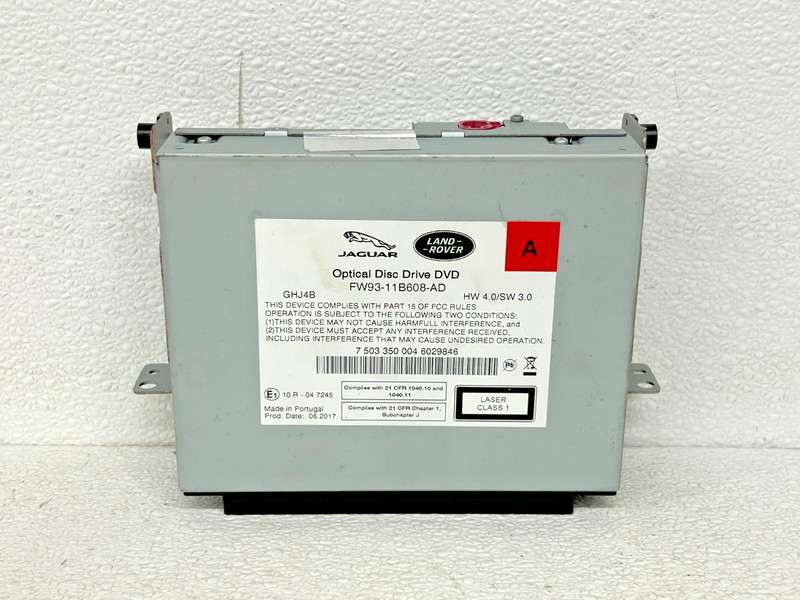 ⭐2016-2019 JAGUAR XJ DVD CD PLAYER DRIVE DISC RADIO RECEIVER MODULE OEM LOT2614