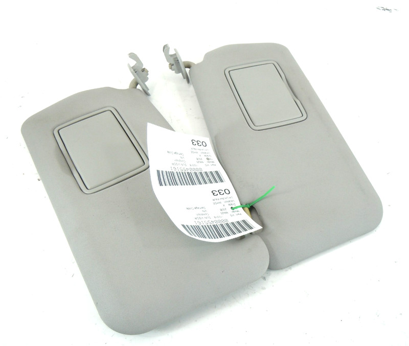 2006 2007 Mazda 5 Sun Shade Visor Pair Left Right OEM