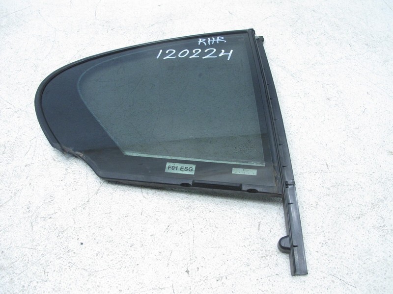 09-15 BMW F02 740Li 750Li SUNSHADE VENT QUARTER WINDOW GLASS RIGHT REAR OEM 1202