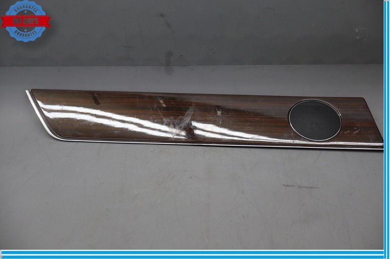10-18 Jaguar XJ XJL X351 Rear Left Driver Side Door Interior Molding Wood Oem