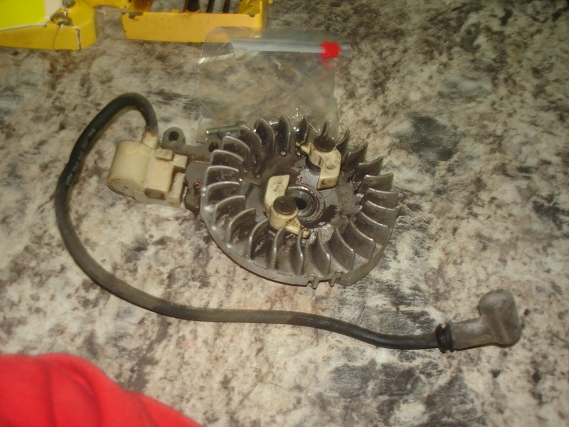 McCulloch 610 coil flywheel chainsaw part pro mac 600041s only bin 5019