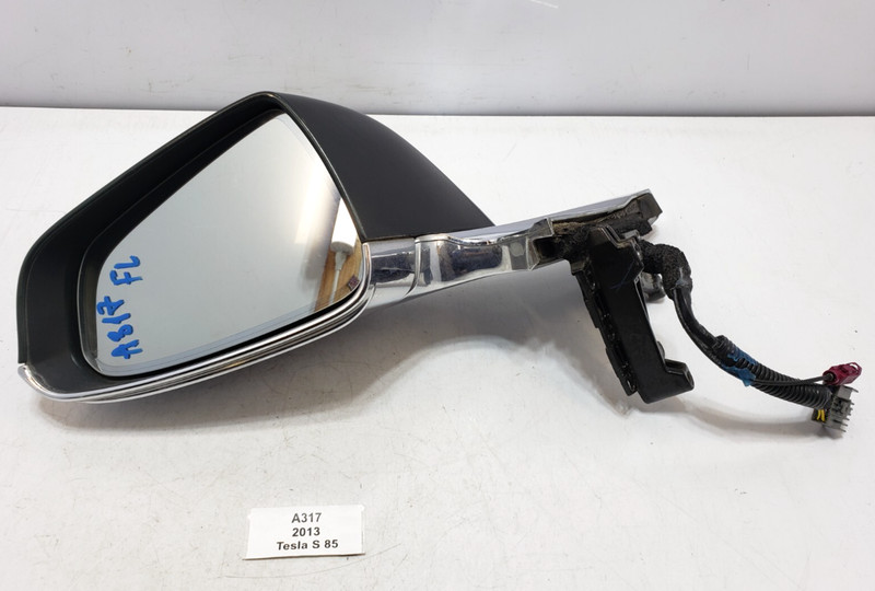 ✅ 12-20 OEM Tesla Model S Left Driver Side Door Exterior Mirror Green PMSG*