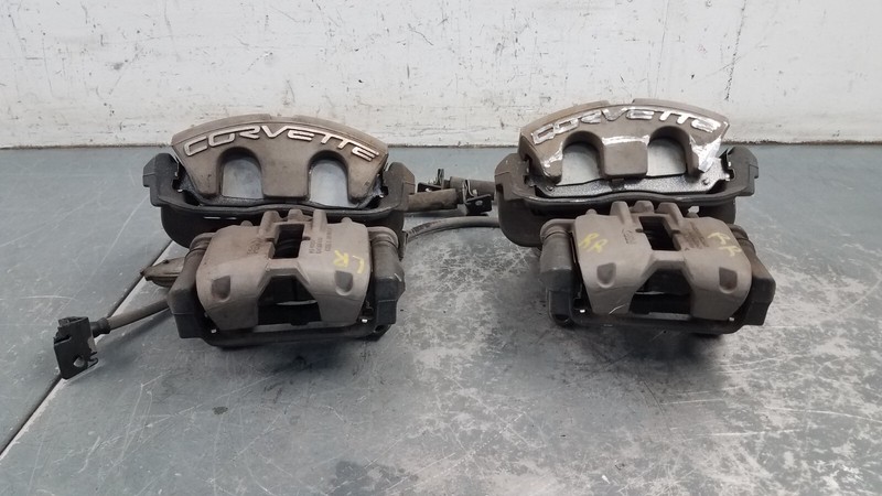 2008 Chevy Corvette C6 Convertible PBR Brake Caliper Set #5004 P8