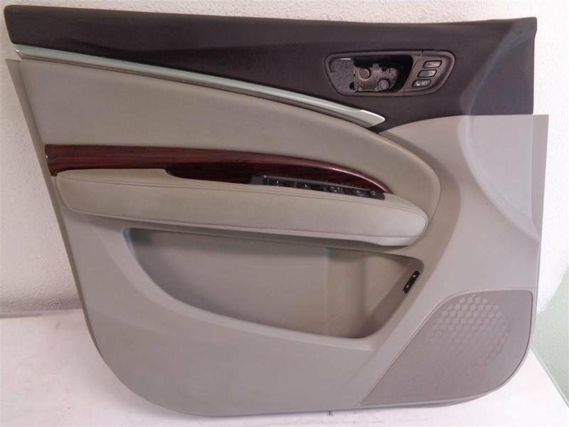 14 15 16 Acura Mdx Front Left Driver Door Panel Trim 83551-Tz5-A01zb Gray Oem