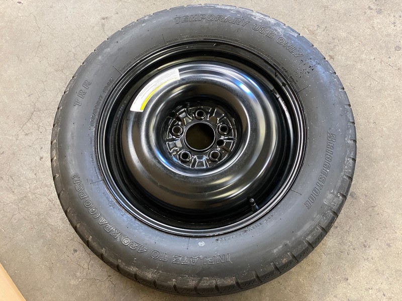 2011-2013 INFINITI M56 M37 EMERGENCY SPARE TIRE WHEEL RIM OEM LOT716