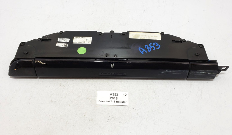 ✅ 13-24 OEM Porsche 718 Boxster 982 Front Dash Dual Cup Holder 36k