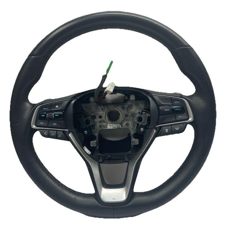 Honda Accord steering wheel 2018 to 2022 leather black assy OEM 78501TVAA10ZA