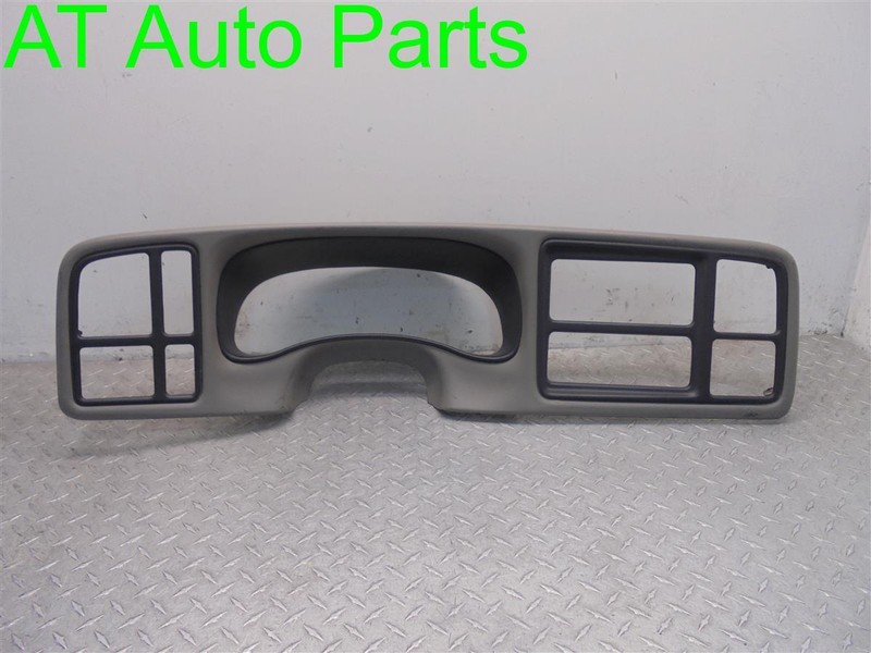 2000 Chevrolet Silverado K1500 INSTRUMENT BEZEL GRAY OEM 15046575