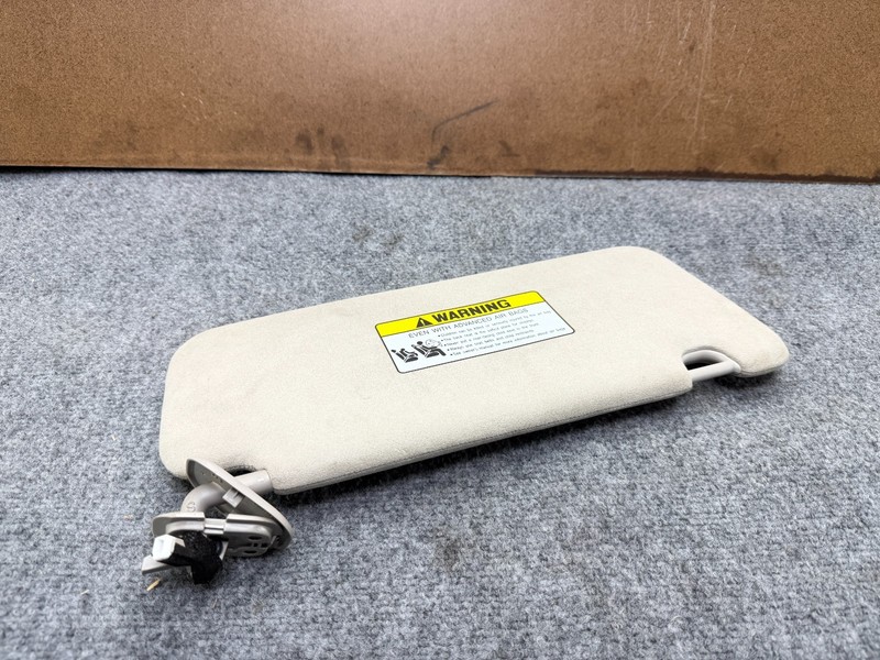 GENESIS G70 2019-2026 OEM LEFT DRIVER SUN VISOR ASSEMBLY (SUEDE)