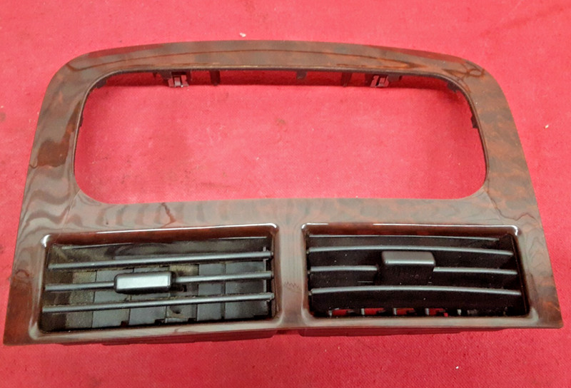 2002 2003 2004 Jeep Grand Cherokee OVERLAND Redwood Wood Burl Radio Vent Bezel