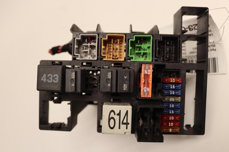 2014 PORSCHE CAYMAN 981 ENGINE COMPARTMENT FUSE RELAY BOX BLOCK OEM
