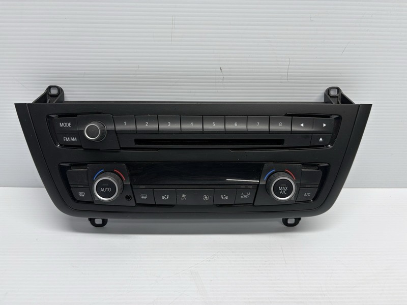 2012-2014 BMW F30 3-Series 4-Series Radio Audio Climate Temp Control Face