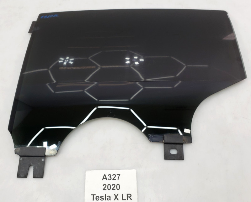 ✅ 16-20 OEM Tesla Model X Rear Left Driver Door Window Glass Tint WRAP *