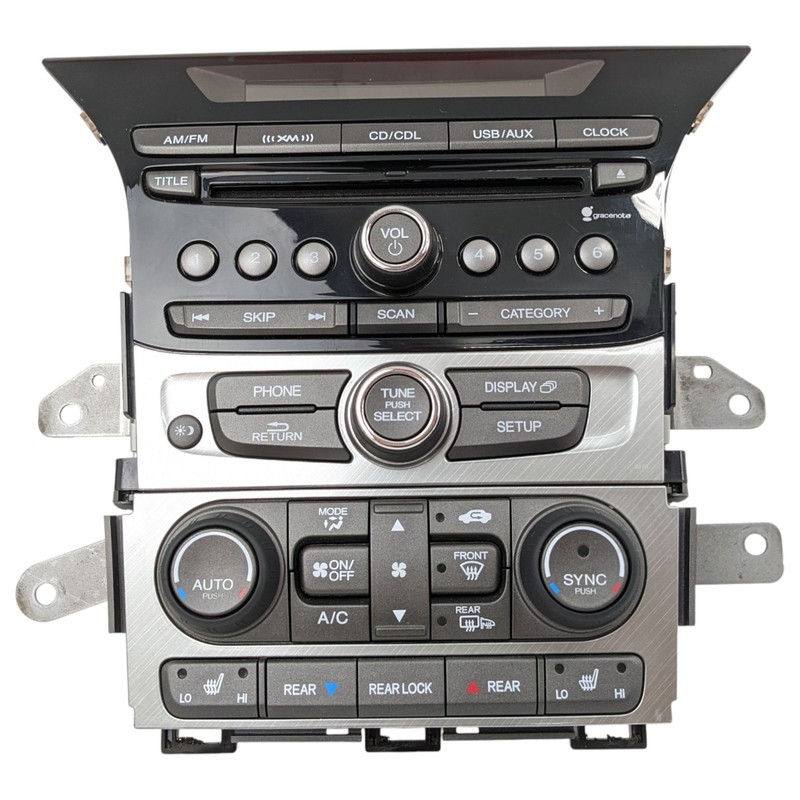 2012-2015 Honda Pilot CD Player AM FM Radio Receiver AC Air Climate Control OEM