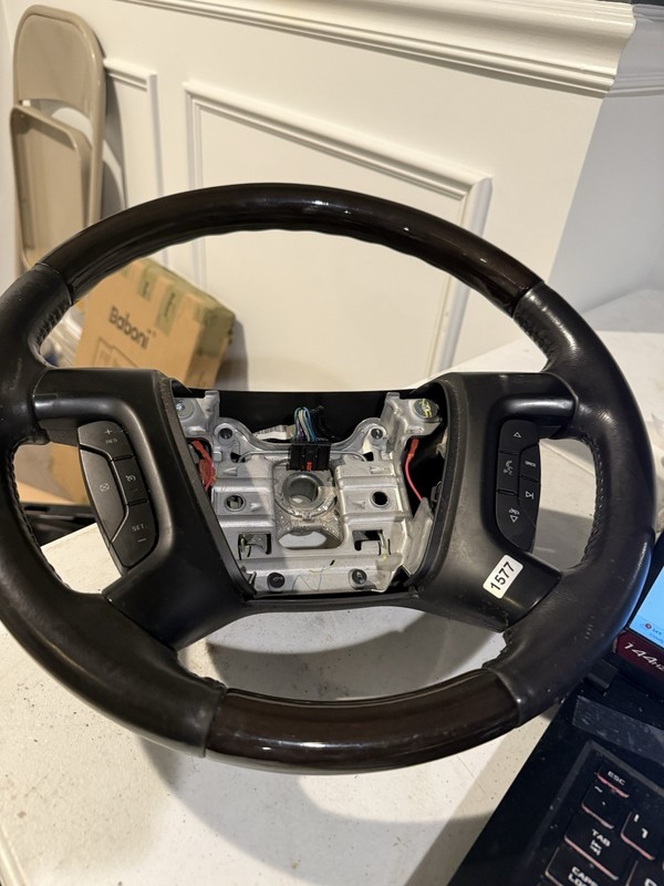 2014 BUICK ENCLAVESteering Wheel 413936 BLACK 2013 2015 2016