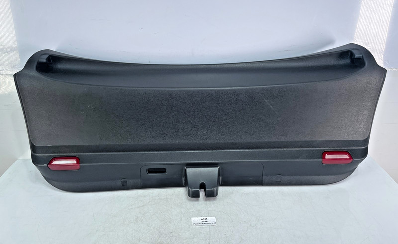 ✅ 17-23 OEM Porsche Panamera 4S 971 Rear Trunk Boot Lid Lock Trim Cover
