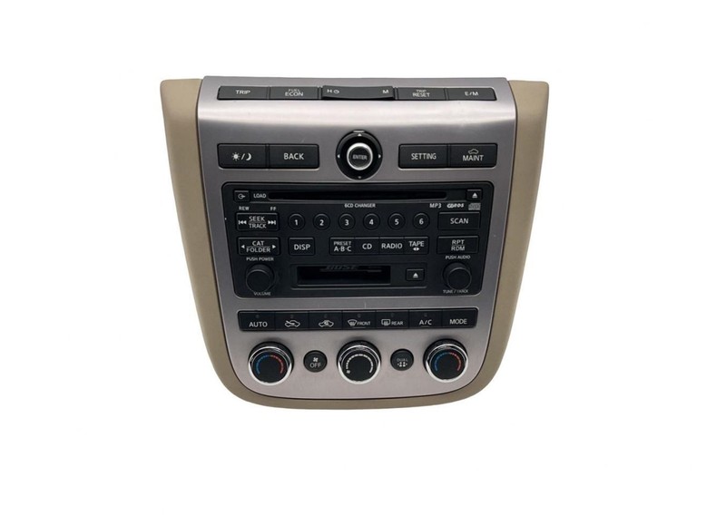 2006-2007 Nissan Murano AM-FM-CD 6 CD Receiver Bose 225 Watt