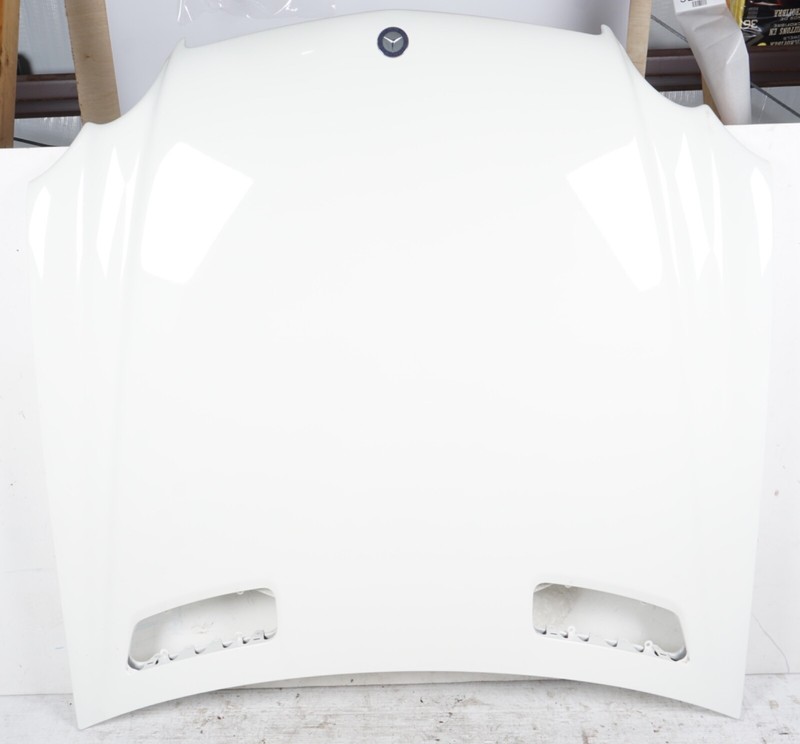 03-08 Mercedes R230 SL500 SL550 SL55 AMG Hood Cover Panel Assembly WHITE