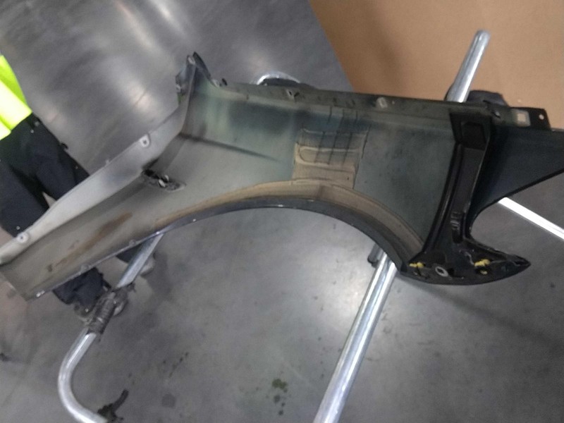 2014 BMW 528I Front Left Fender Blue Good Condition No Rust 349105 NJ25-23785