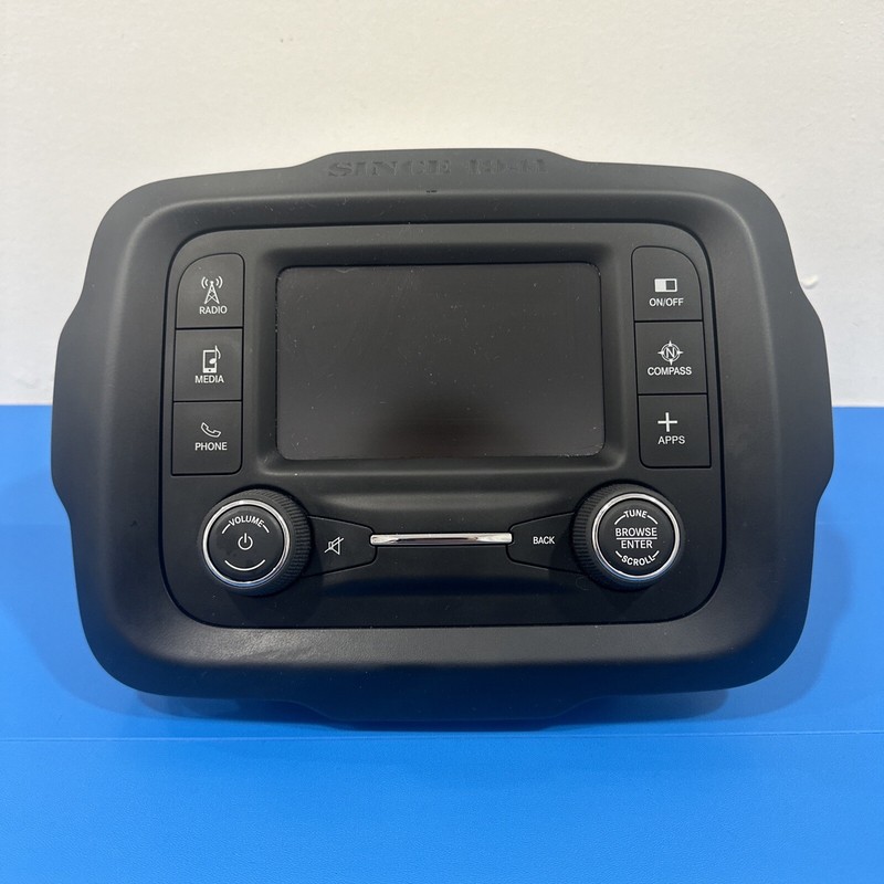 07356594700 | 2015 - 2017 Jeep Renegade OEM VP2 Touch Screen AM FM SAT Radio