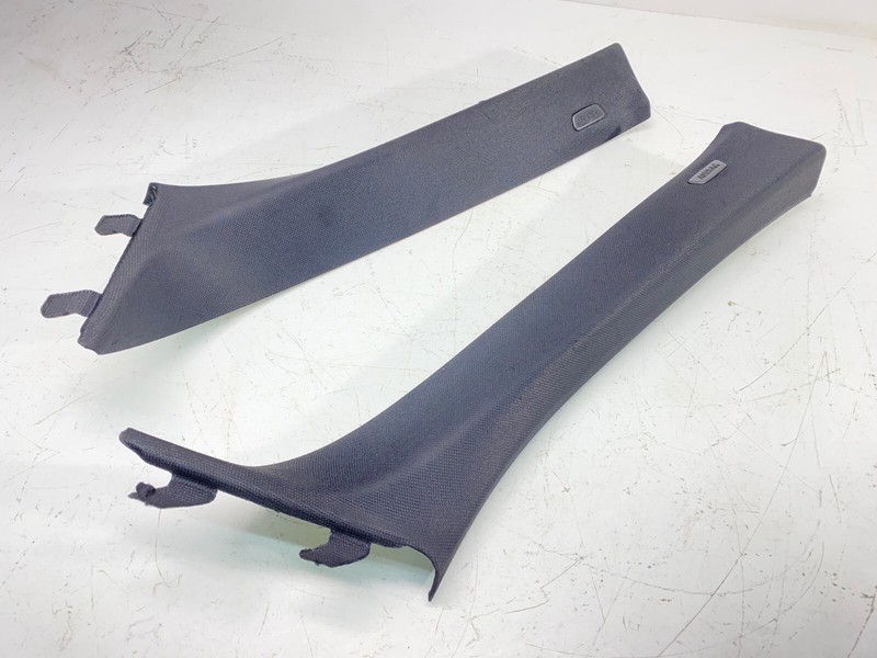 17-20 BMW G30 F90 5 Series Front Left & Right A Pillar Trim Cover Black Set OEM✅