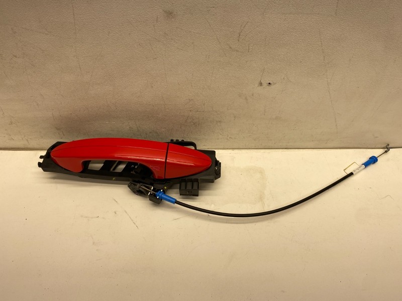 2018-2022 FORD ECOSPORT RIGHT FRONT DOOR EXTERIOR HANDLE ASSEMBLY RED OEM