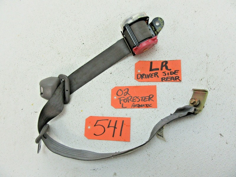 SHOULDER SEAT BELT SEATBELT HARNESS STRAP LEFT BACK REAR CAR LH for 02 FORESTER