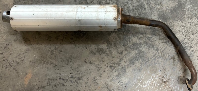 2008 Jonway 150 CC Scooter Exhaust Pipe Muffler Silencer Header 150CC 2007 Z2