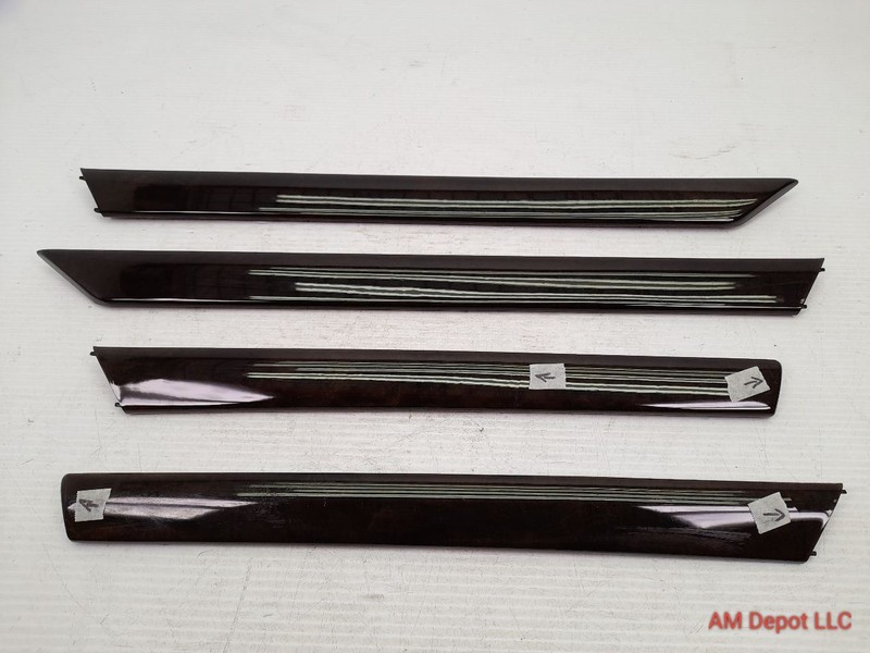 2000 BMW 330xi 330i 325i 325xi E46 Sedan Door Panel Wood Grain Trim 4pc Myrte