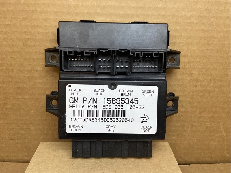 2007-2014 GM Tahoe Escalade Yukon Memory Seat Control Module 15895345