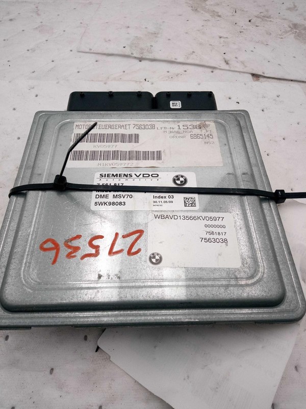 2006 BMW 325i Engine Control Module ECM OEM 12147561685 182k Miles
