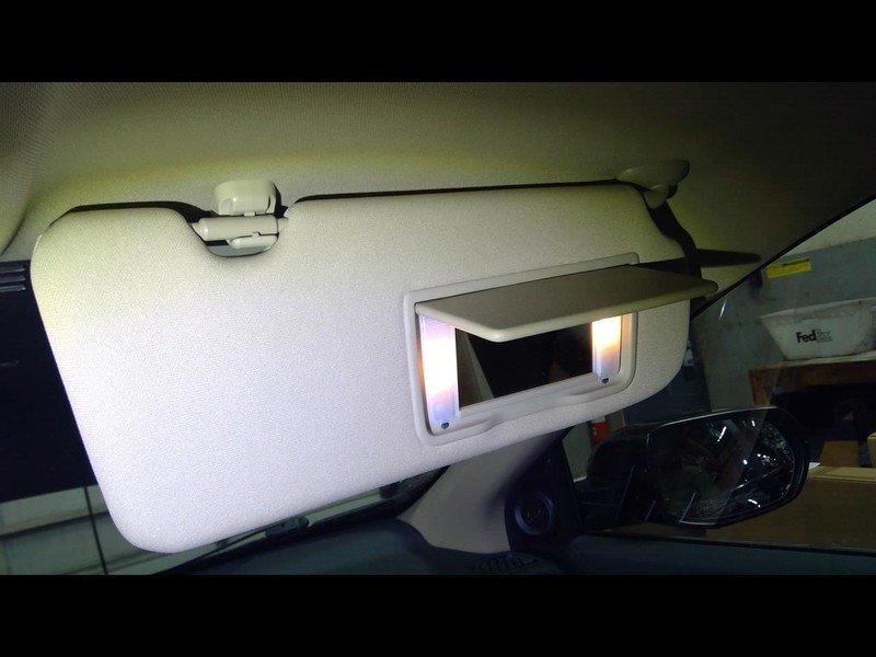 Passenger Sun Visor With Illumination Sunroof Fits 17-19 CR-V 1698638