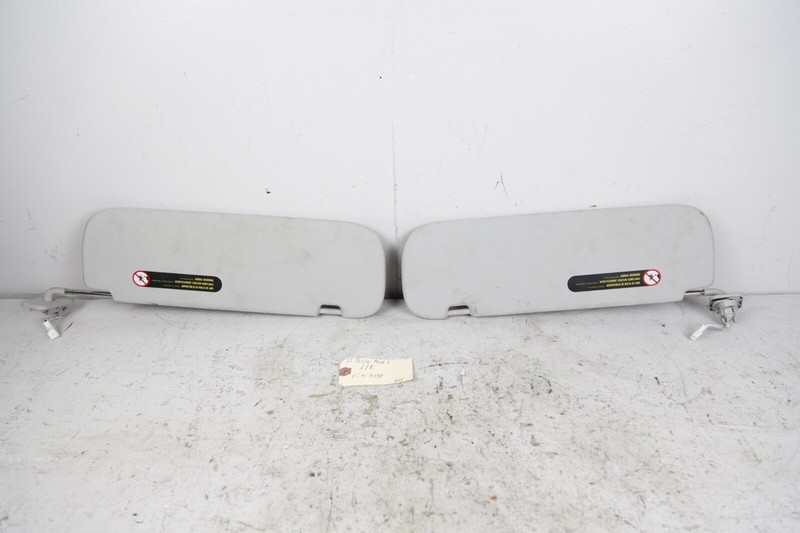 17-23 Tesla Model Y 3 Front Right Passenger Side Sunvisor Sun Visor Gray OEM