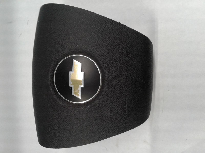 12 CHEVROLET TRAVERSE Left driver steering wheel Air Bag black OEM