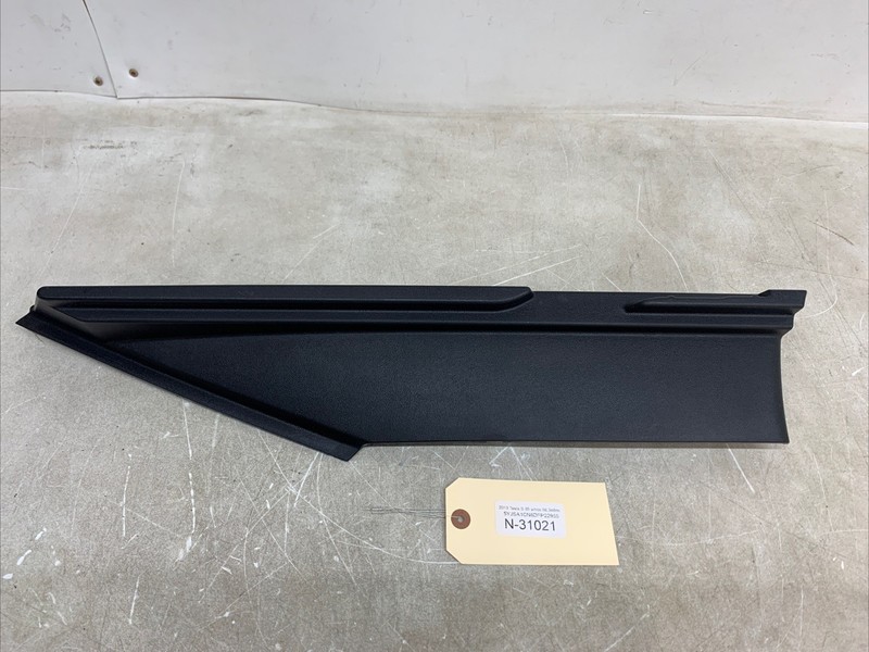 12-19 TESLA MODEL S RIGHT REAR UPPERC PILLAR TRIM 1010339-00-D 31021 B119